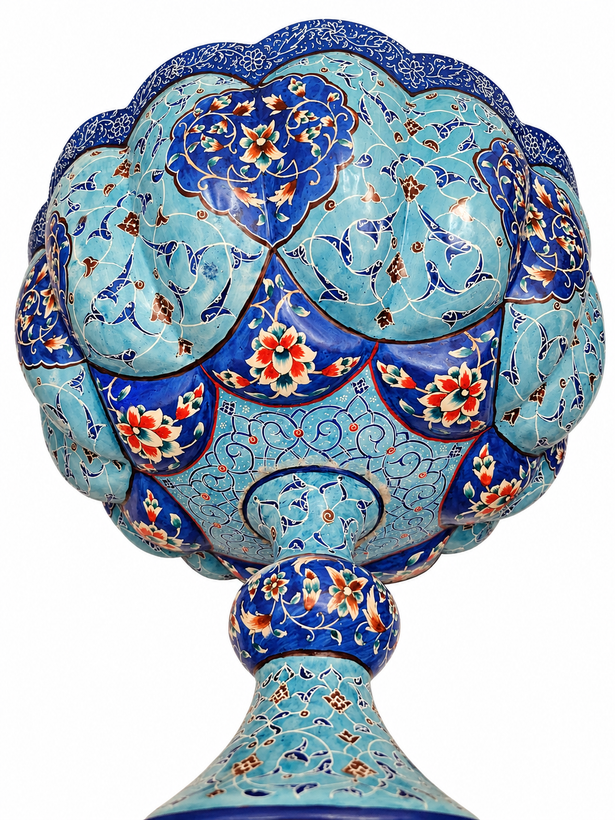 میوه خوری بزرگ مینا کاری